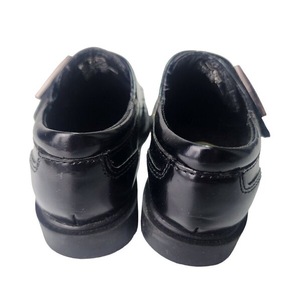 Kenneth Cole Reaction Black Leather Loafer Dress Shoe Boys Size 9M - Picture 5 of 12